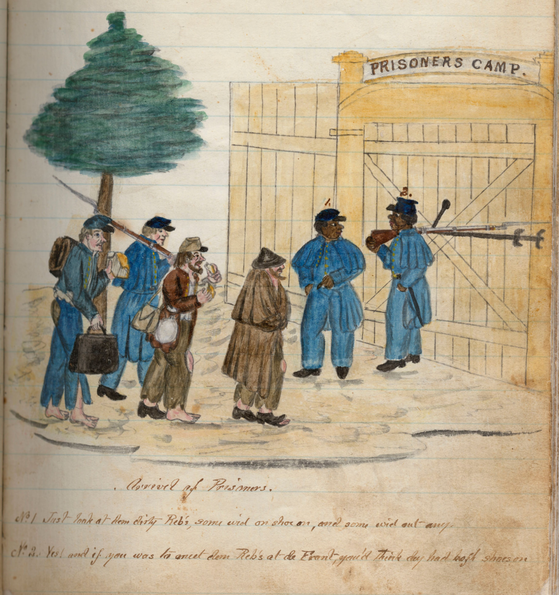 Arrival of Prisoners